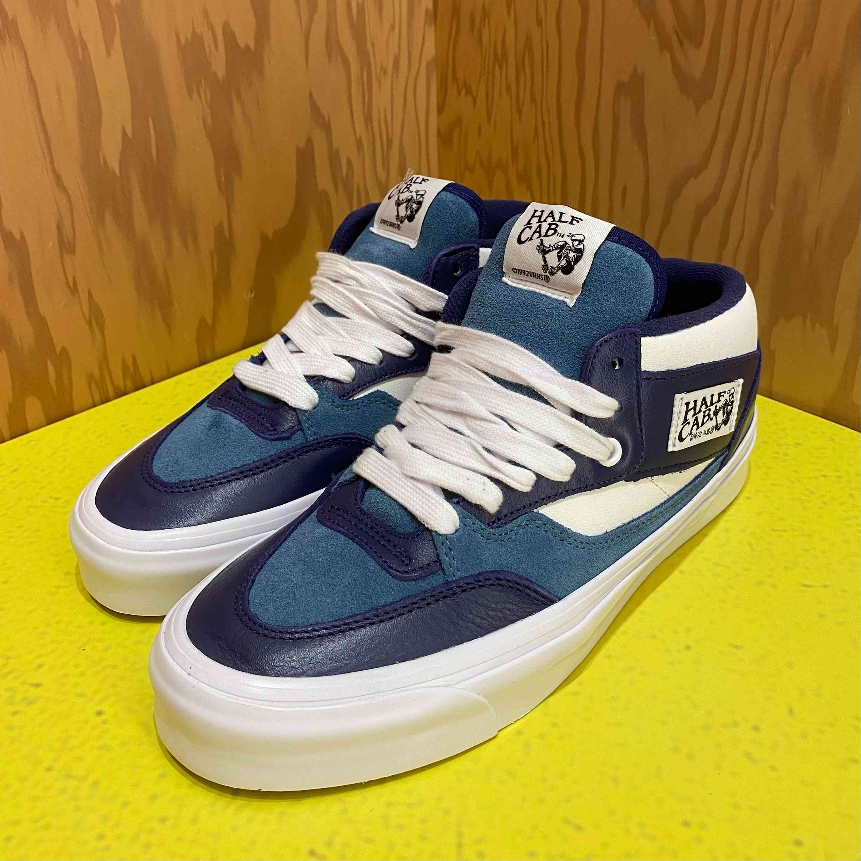 VANS HALF CAB 33DX アナハイム レオパード ゼブラ US規格 - スニーカー