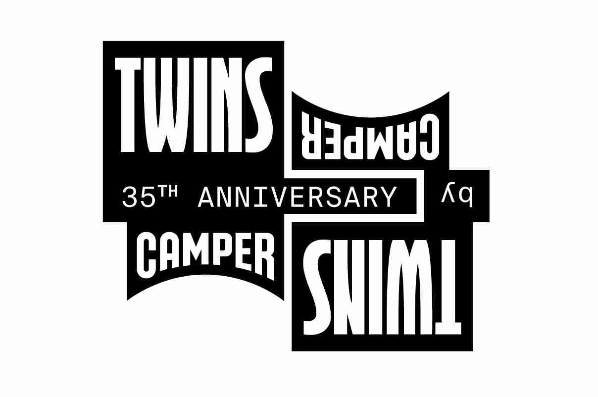春のコレクション カンペール TWINS 35周年シューズバッグ オリジナルステッカー