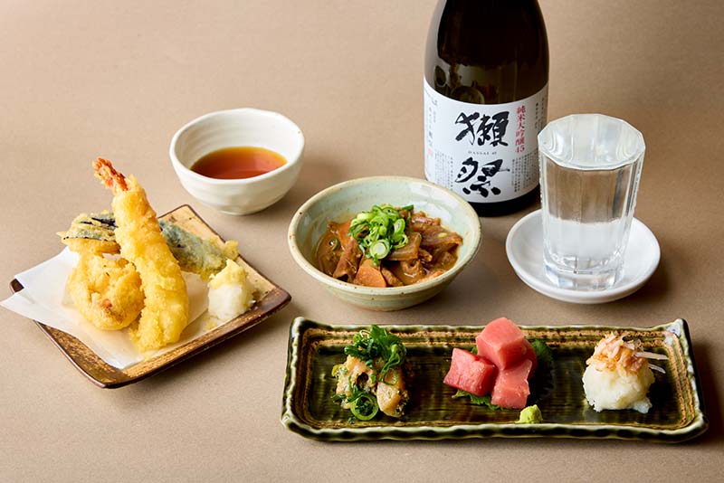 獺祭プレミアムちょい飲みセット