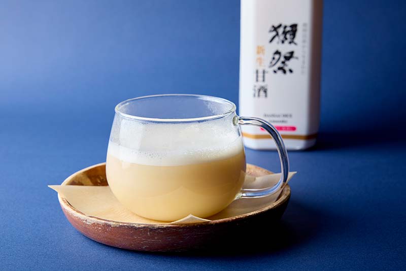 甘酒豆乳ラテ